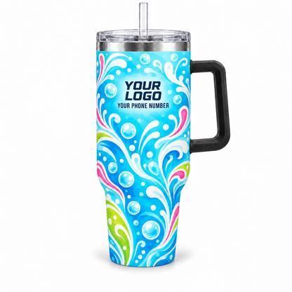 PGN013 personalized tumbler 40oz front product mockup