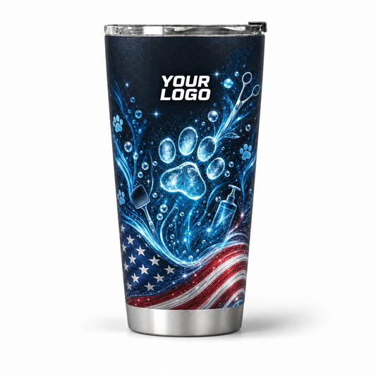 PGN014 personalized tumbler 20oz front product mockup
