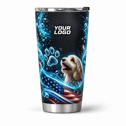 PGN015 personalized tumbler 20oz front product mockup