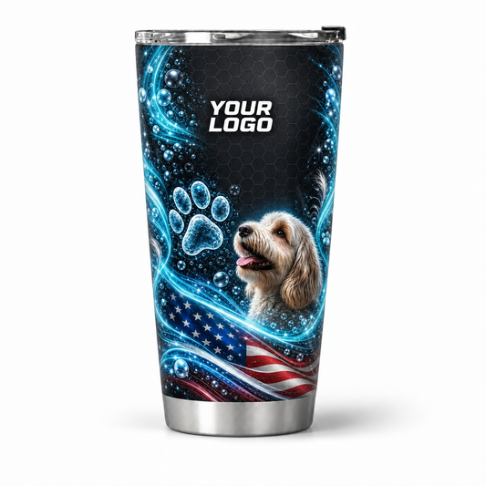 PGN015 personalized tumbler 20oz front product mockup