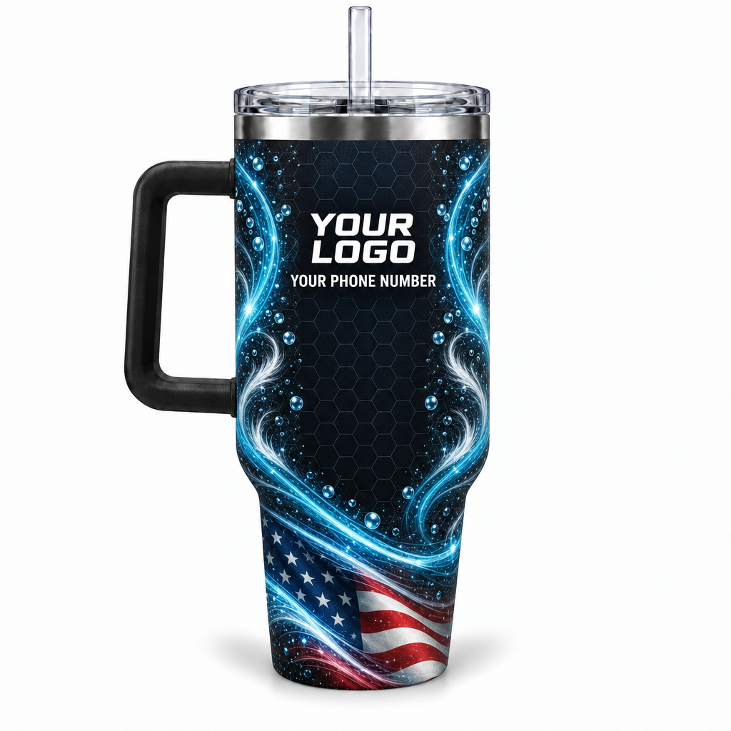 PGN015 personalized tumbler 40oz back product mockup