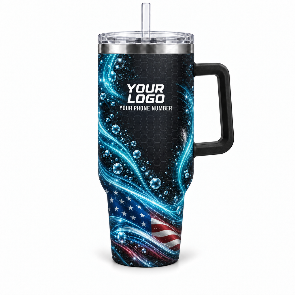 PGN015 personalized tumbler 40oz front product mockup