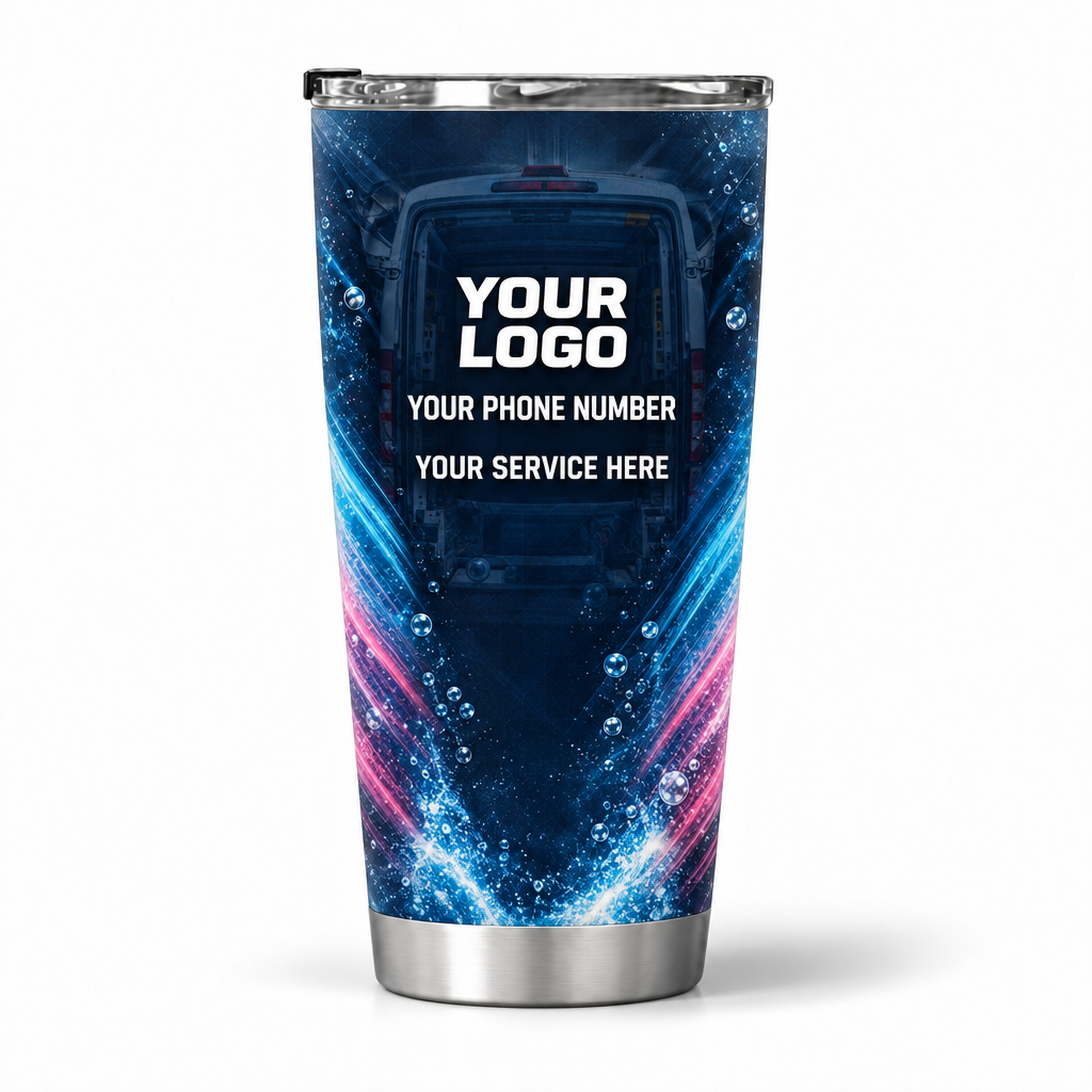 PGN016 personalized tumbler 20oz back product mockup
