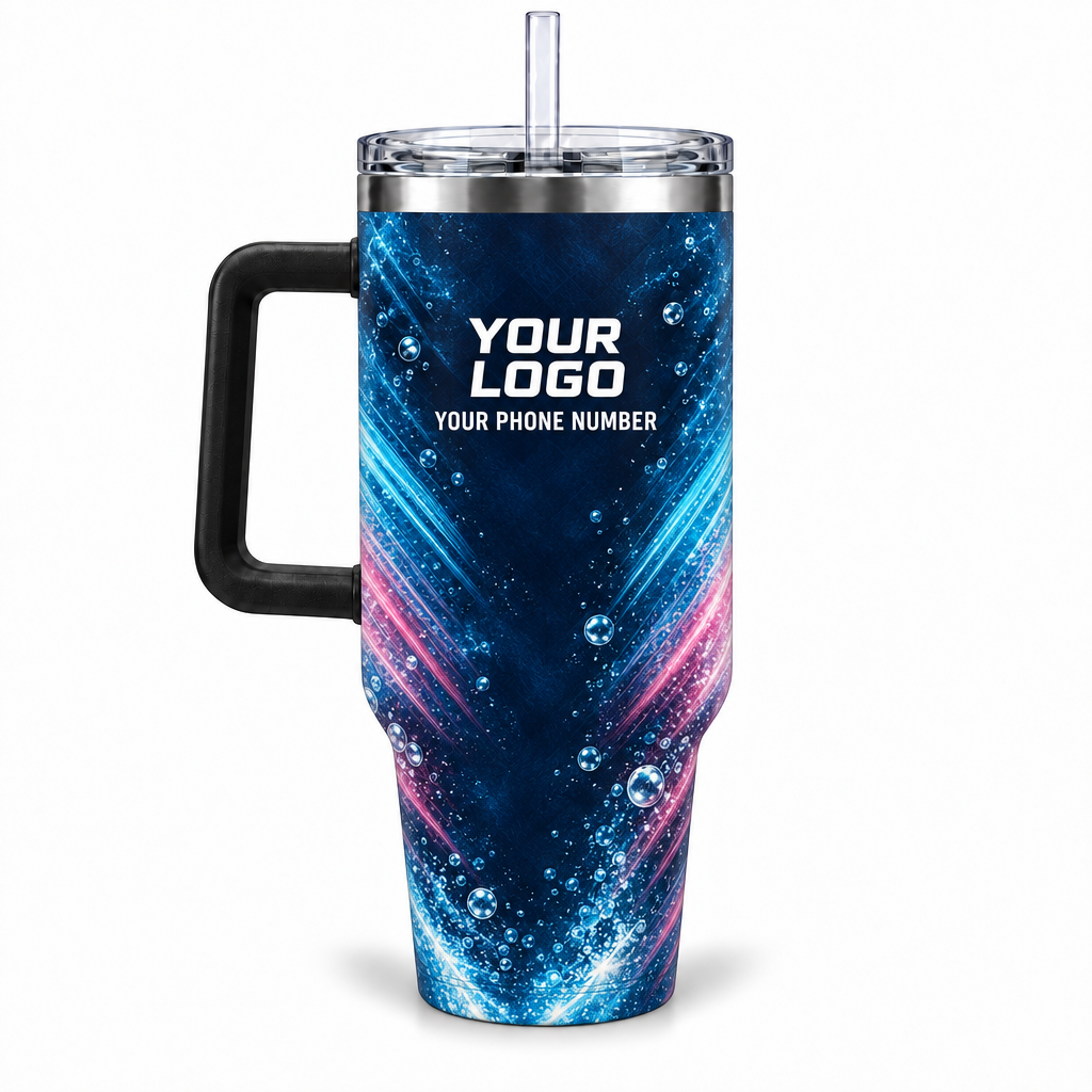 PGN016 personalized tumbler 40oz back product mockup