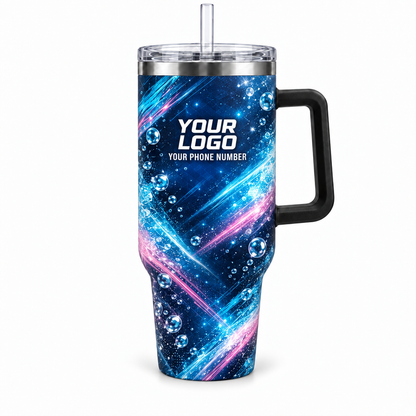 PGN016 personalized tumbler 40oz front product mockup