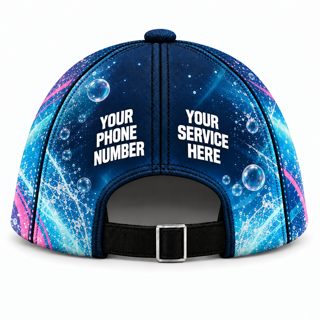 PGN017 personalized cap back product mockup