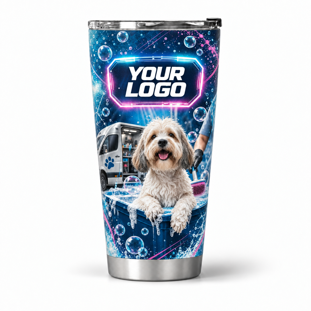PGN017 personalized tumbler 20oz front product mockup