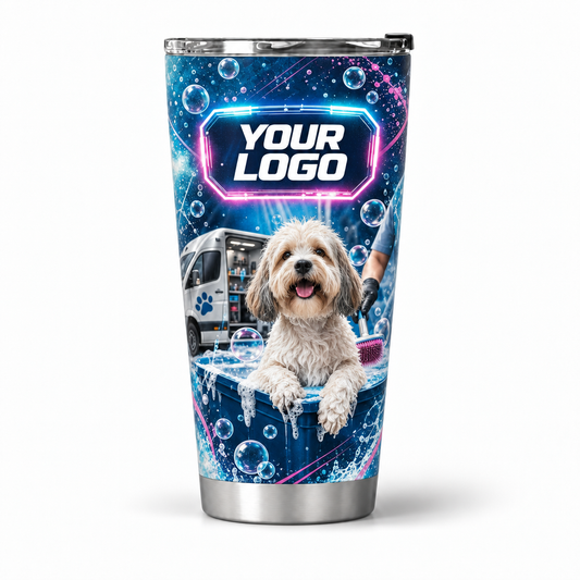 PGN017 personalized tumbler 20oz front product mockup