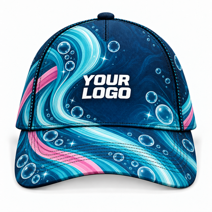 PGN018 personalized cap front product mockup