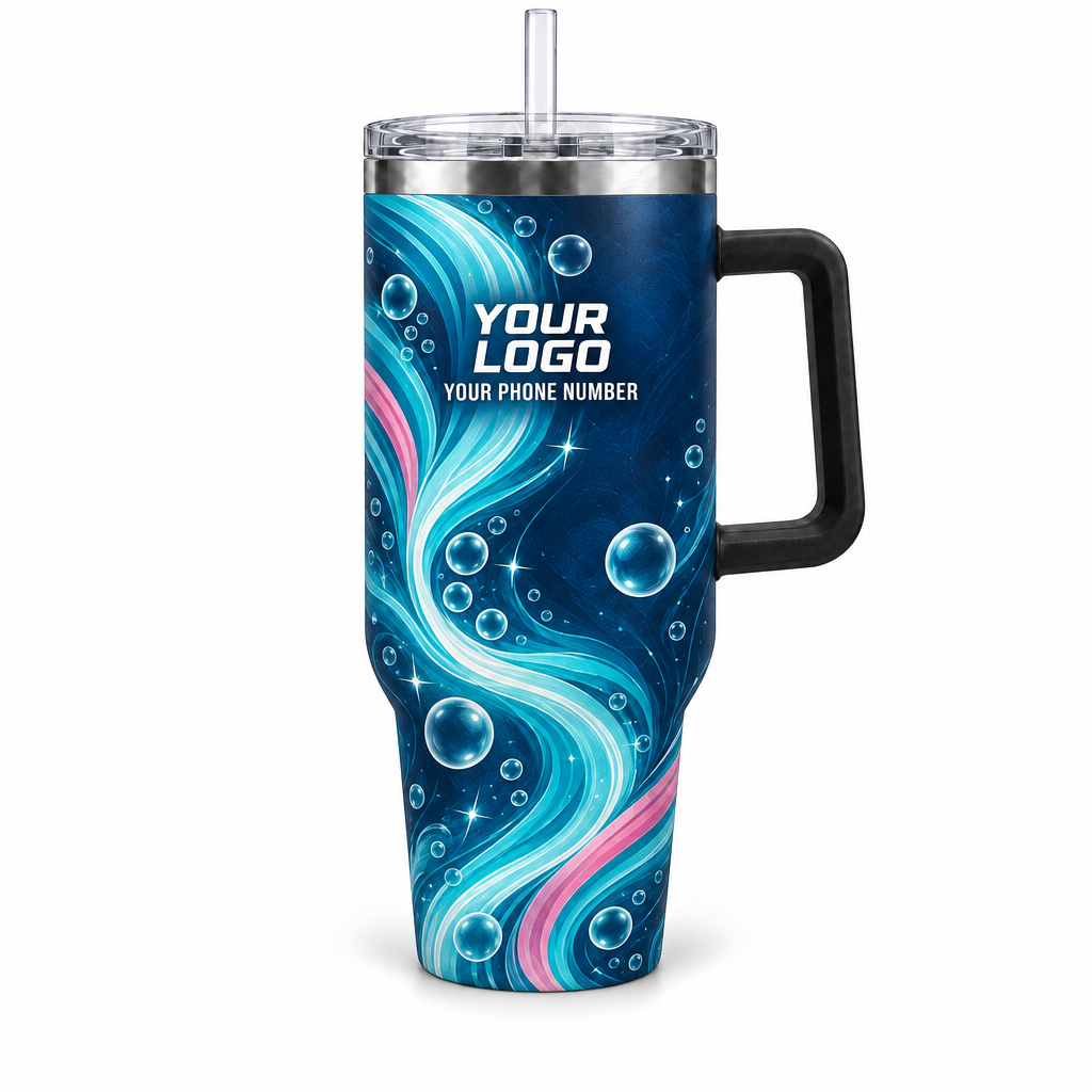PGN018 personalized tumbler 40oz front product mockup