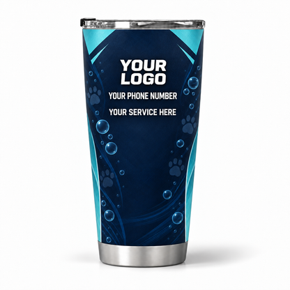 PGN019 personalized tumbler 20oz back product mockup