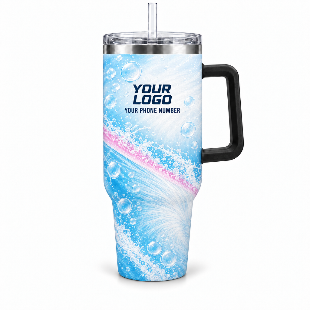 PGN023 personalized tumbler 40oz front product mockup
