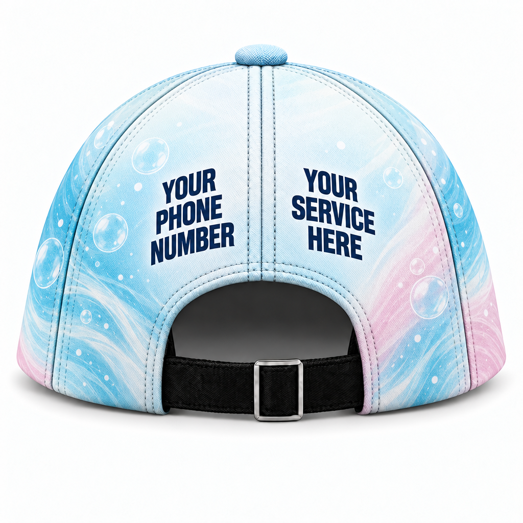 PGN024 personalized cap back product mockup