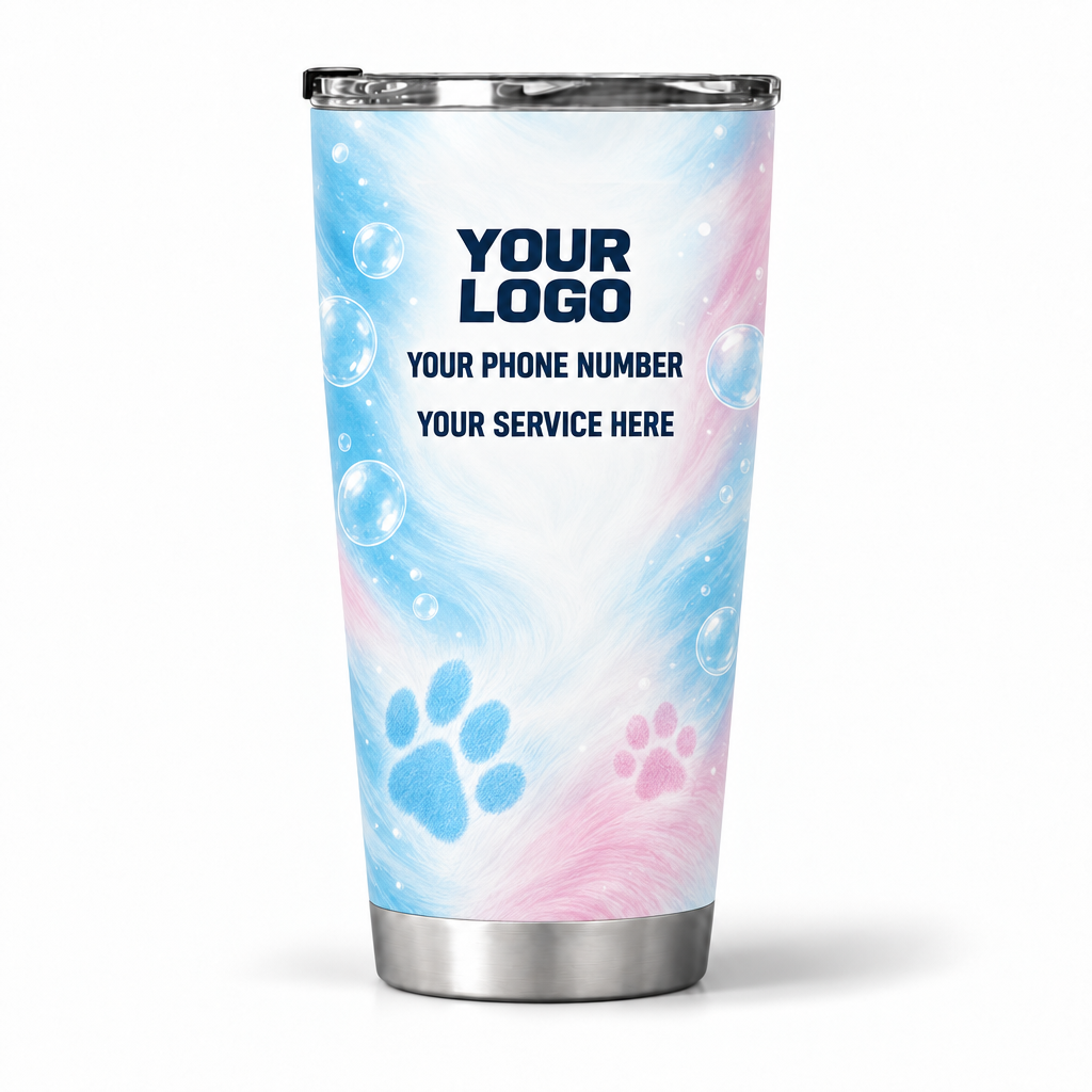 PGN024 personalized tumbler 20oz back product mockup