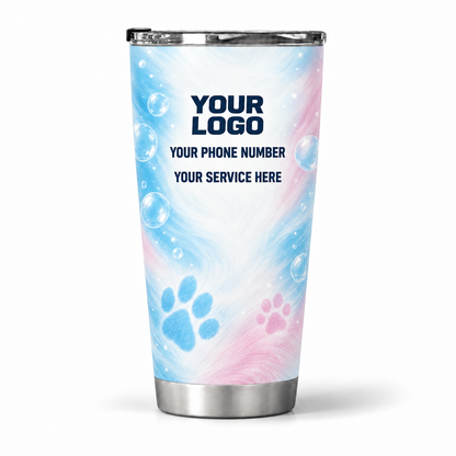 PGN024 personalized tumbler 20oz back product mockup