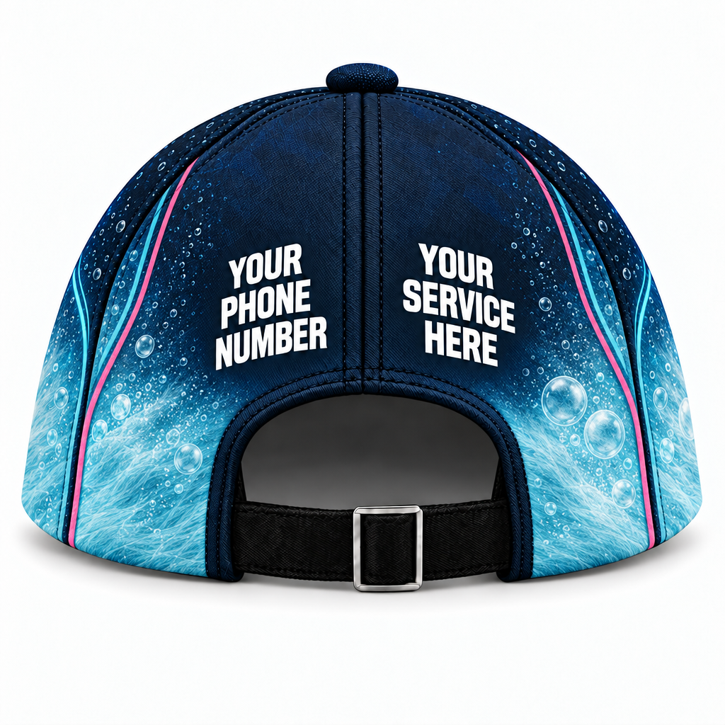 PGN025 personalized cap back product mockup
