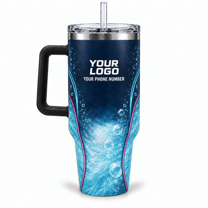 PGN025 personalized tumbler 40oz back product mockup