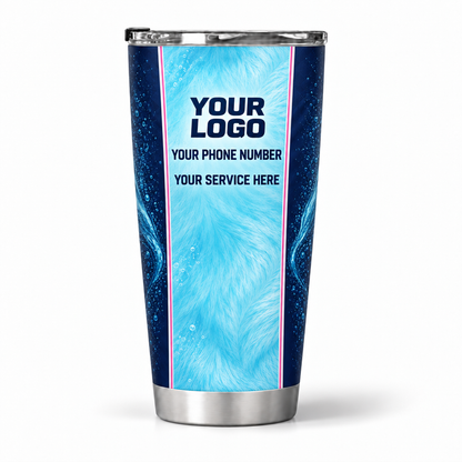 PGN026 personalized tumbler 20oz back product mockup