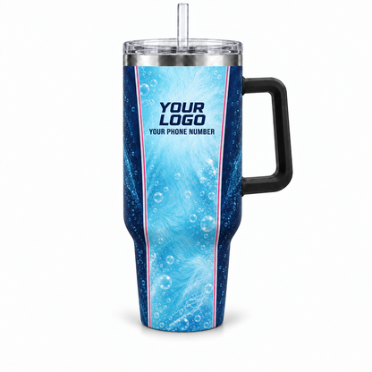 PGN026 personalized tumbler 40oz front product mockup