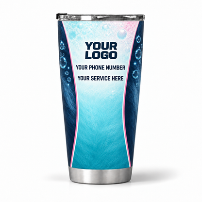 PGN027 personalized tumbler 20oz back product mockup