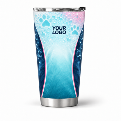 PGN027 personalized tumbler 20oz front product mockup
