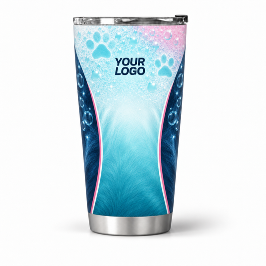 PGN027 personalized tumbler 20oz front product mockup