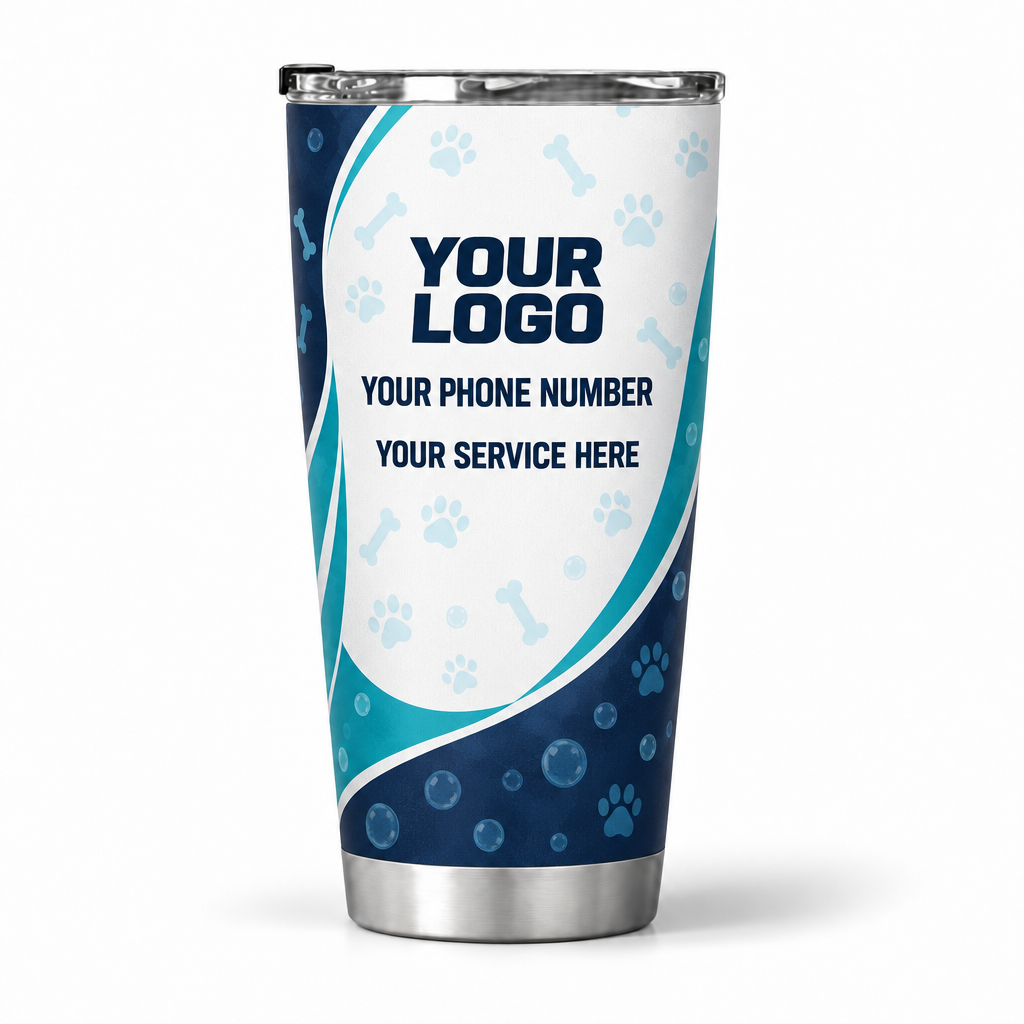 PGN029 personalized tumbler 20oz back product mockup