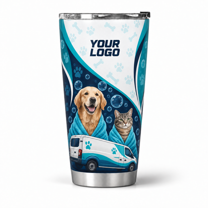 PGN029 personalized tumbler 20oz front product mockup