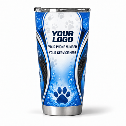 PGN030 personalized tumbler 20oz back product mockup