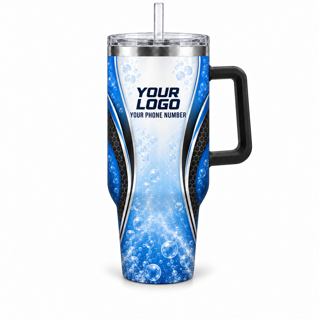 PGN030 personalized tumbler 40oz front product mockup