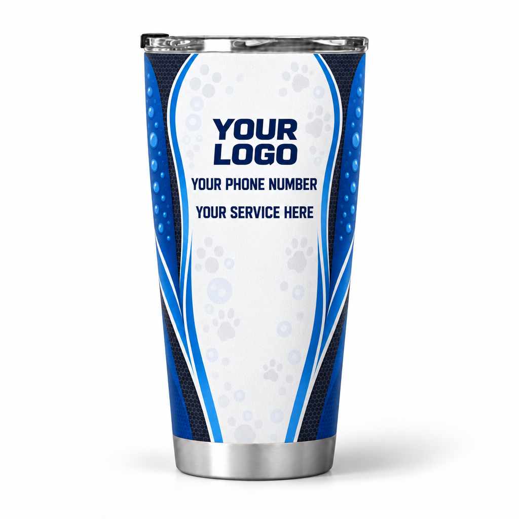 PGN031 personalized tumbler 20oz back product mockup