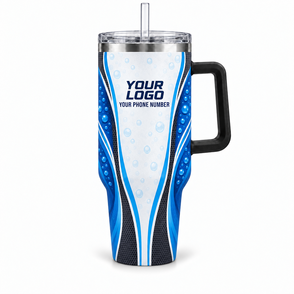 PGN031 personalized tumbler 40oz front product mockup