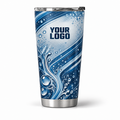 PLN004 personalized tumbler 20oz front product mockup