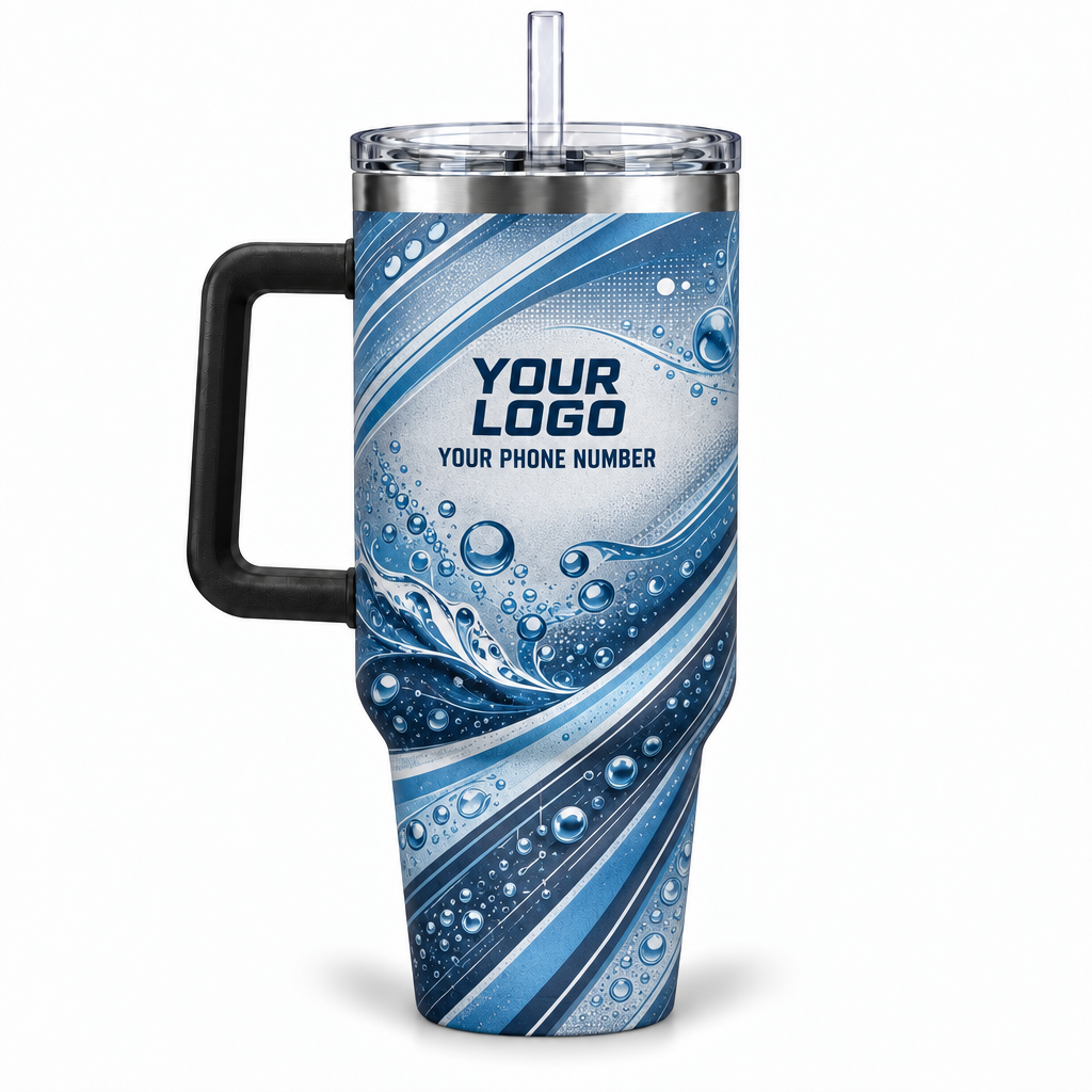 PLN004 personalized tumbler 40oz back product mockup
