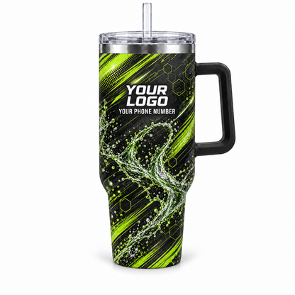 PLN005 personalized tumbler 40oz front product mockup