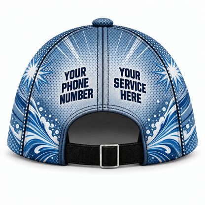 PLN007 personalized cap back product mockup