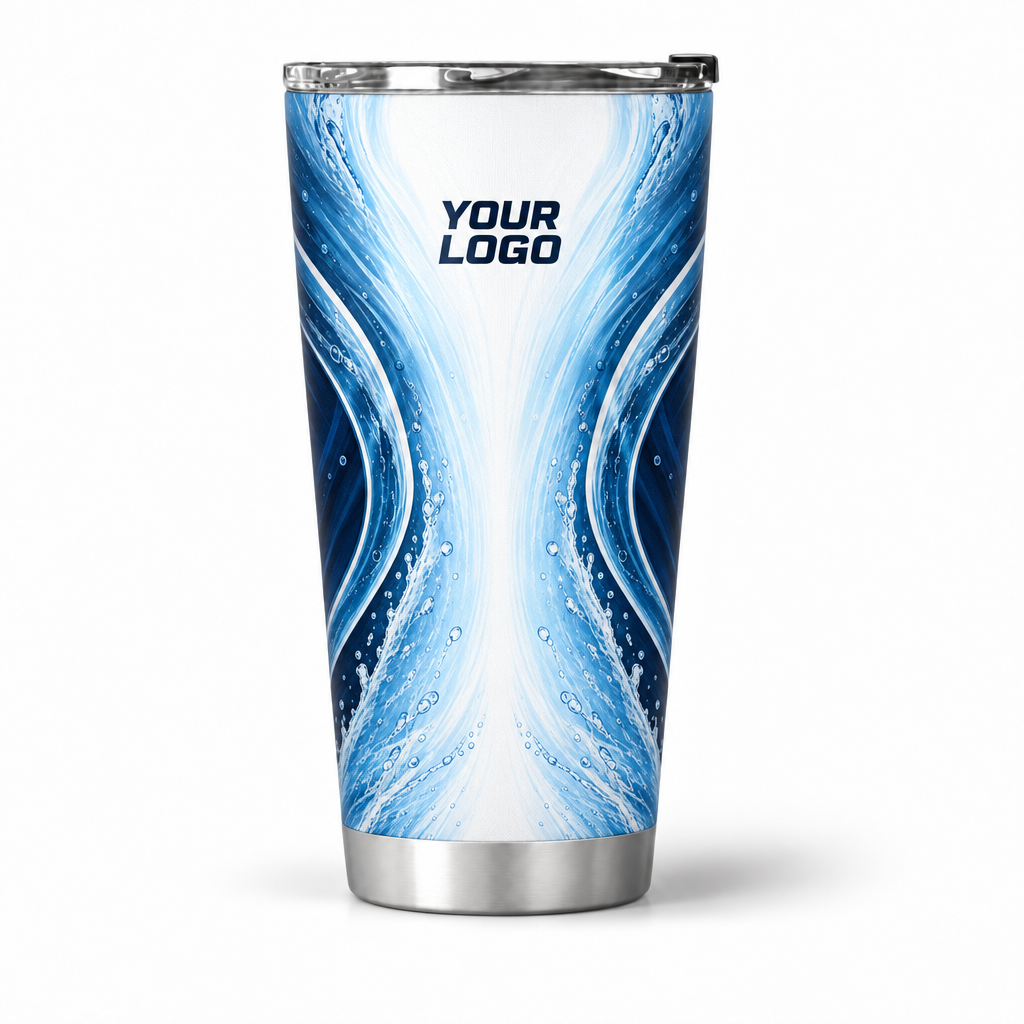 PLN010 personalized tumbler 20oz front product mockup