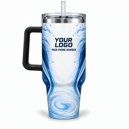 PLN010 personalized tumbler 40oz back product mockup