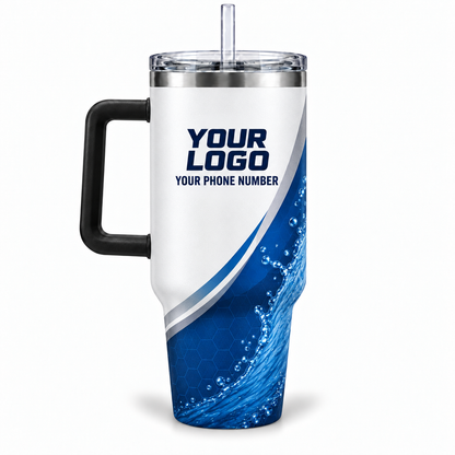PLN012 personalized tumbler 40oz back product mockup