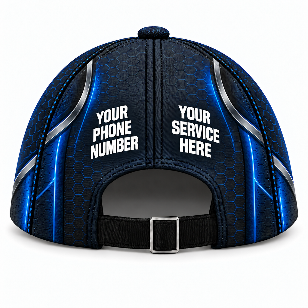 PLN014 personalized cap back product mockup