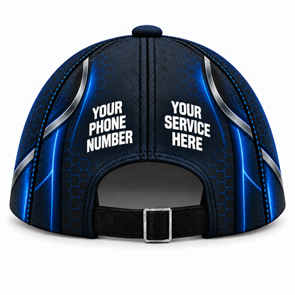 PLN014 personalized cap back product mockup