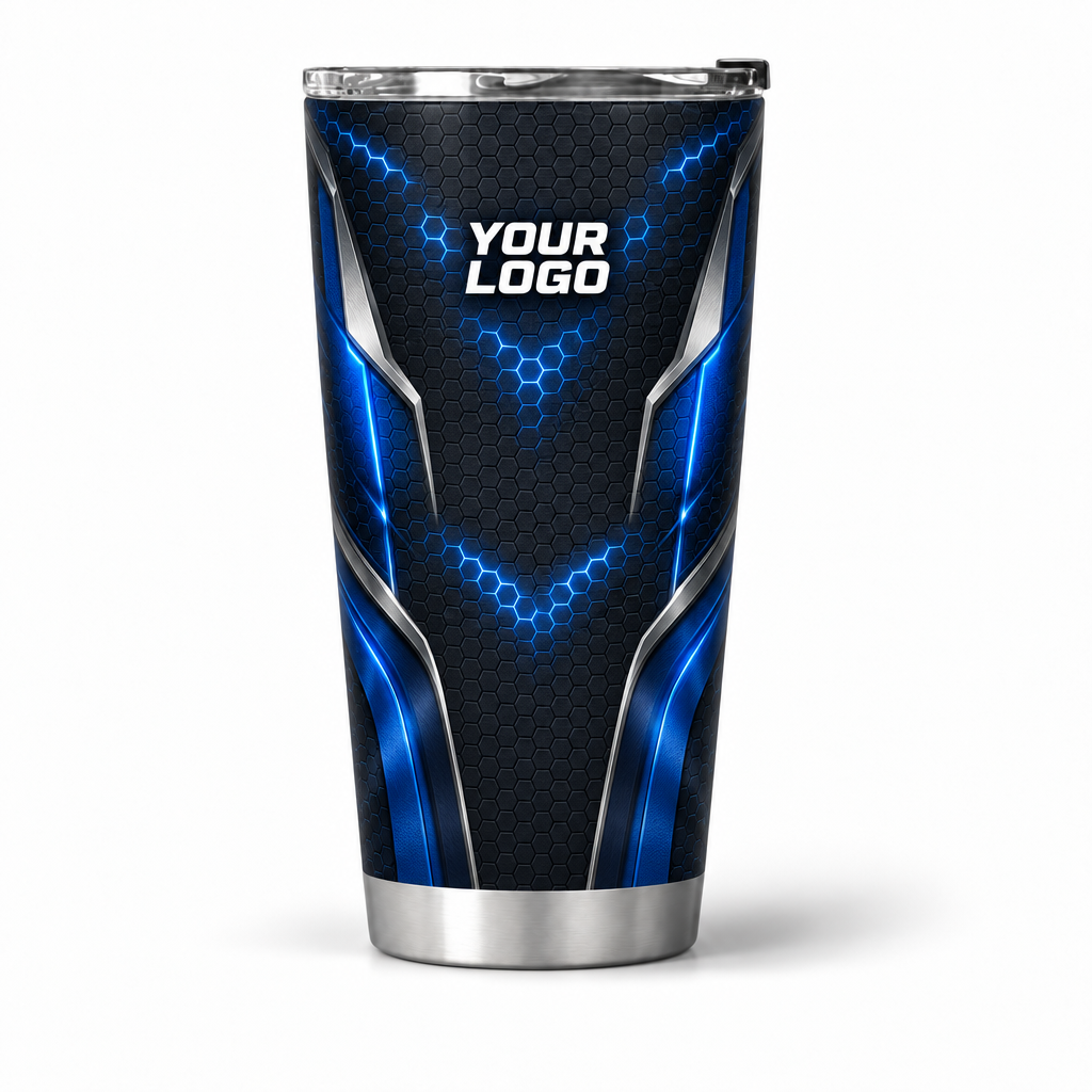 PLN014 personalized tumbler 20oz front product mockup