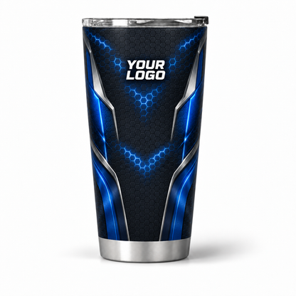 PLN014 personalized tumbler 20oz front product mockup