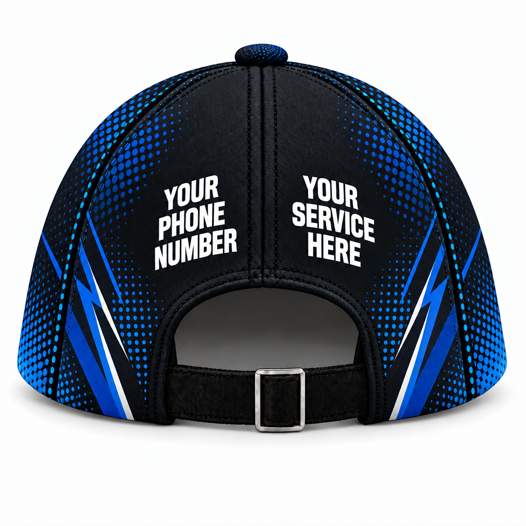 PLN015 personalized cap back product mockup