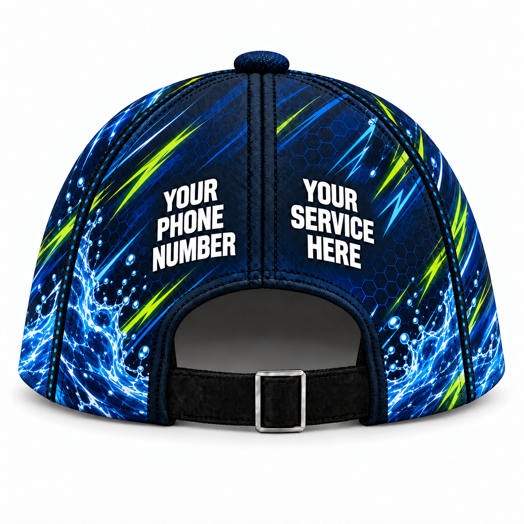 PLN019 personalized cap back product mockup