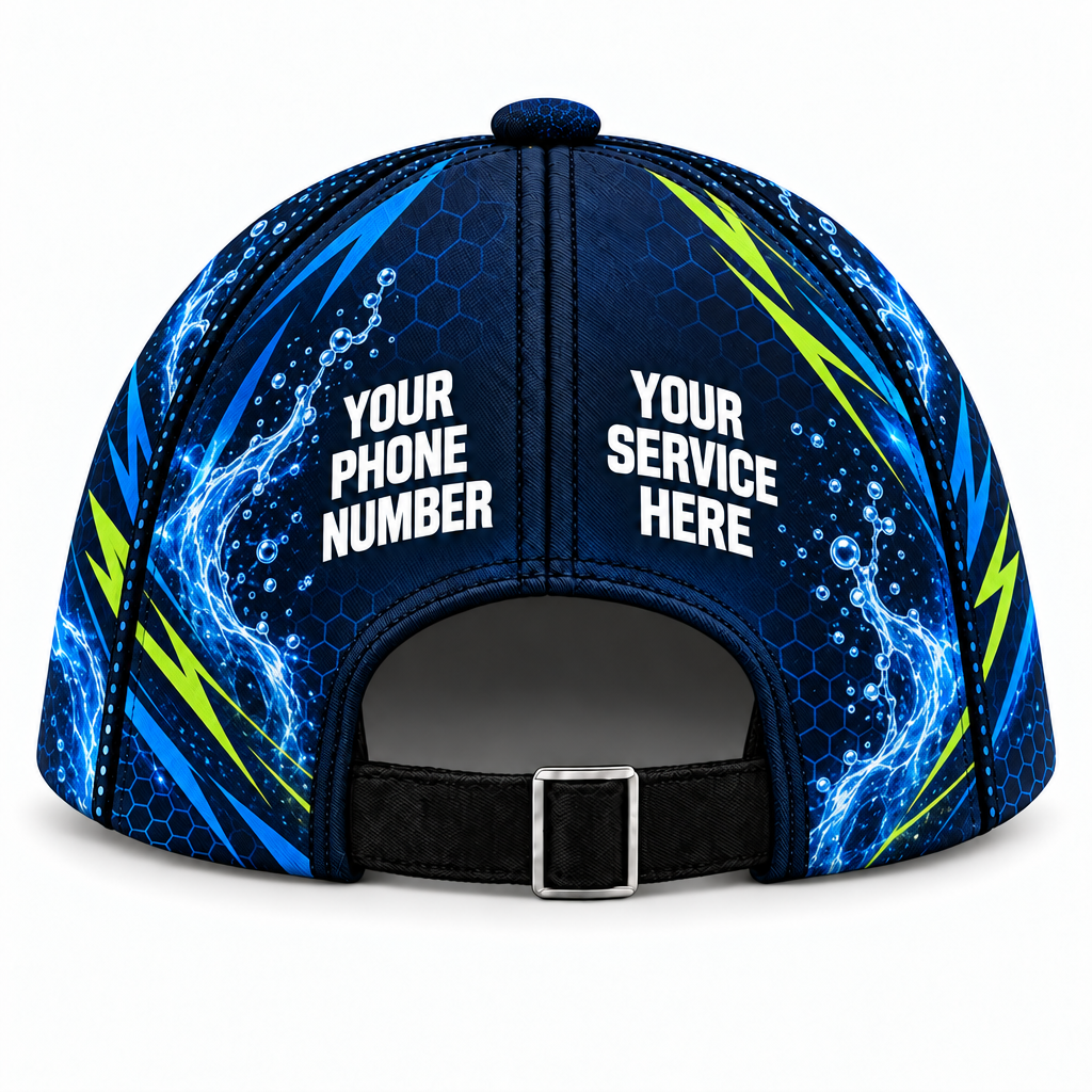 PLN020 personalized cap back product mockup