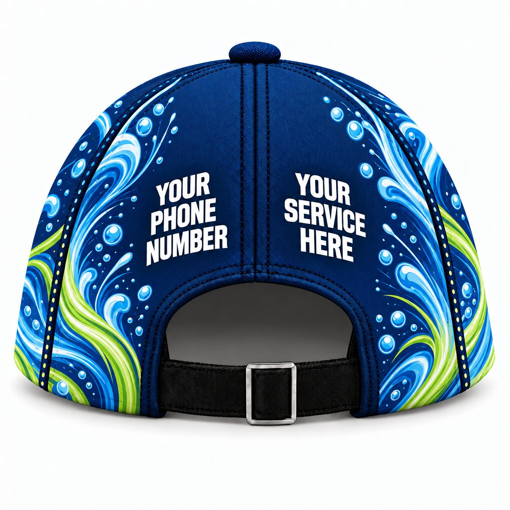 PLN022 personalized cap back product mockup