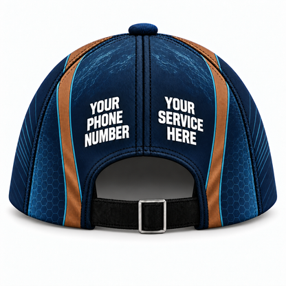 PLN026 personalized cap back product mockup