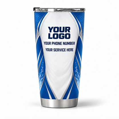 PLN030 personalized tumbler 20oz back product mockup