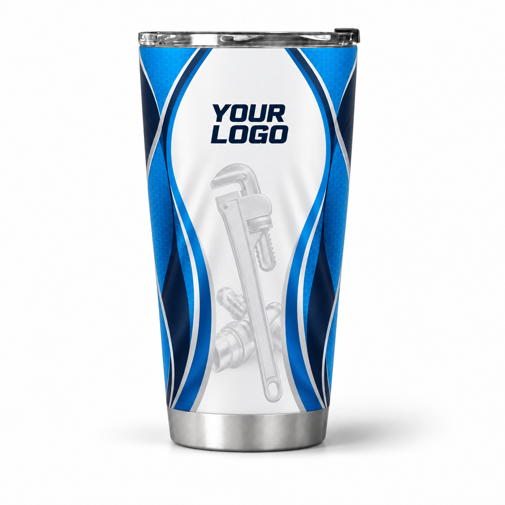 PLN031 personalized tumbler 20oz front product mockup